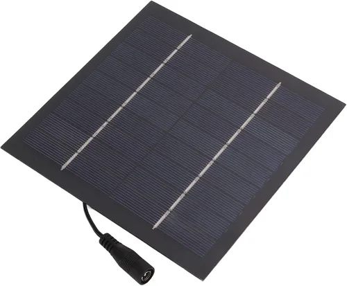Vista 2 de Kit de ventilador de panel solar, mini ventilador de panel solar de 100 W, ventilador de techo alimentado por energía solar para RV, yate