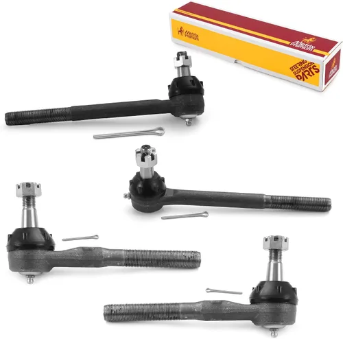 Vista 30 de Metrix Premium Chassis Parts - Kit de 4 piezas de extremos de barra de acoplamiento frontal exterior e interior compatible con Nissan Pathfinder