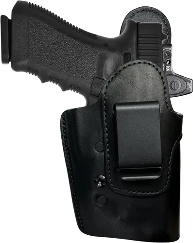 Vista 21 de Urban Carry LockLeather IWB RMR/RDS Holster - Right Handed Secure & Comfortable Leather/Polymer Hybrid Design for Optimal Comfort Compatible with