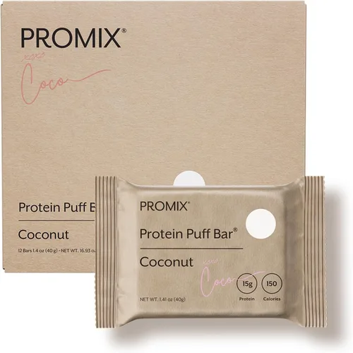 Vista 9 de ProMix Nutrition Barras de proteína de soplado - Paquete surtido - Pastel de cumpleaños, Snickerdoodle, Pan de plátano, Menta y chocolate - Delicia