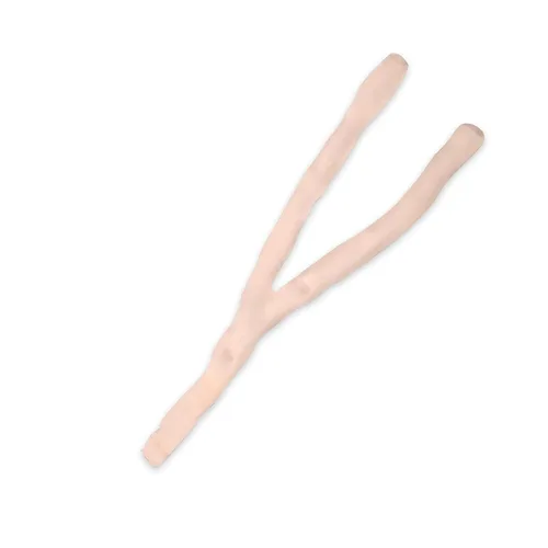 Vista 9 de Modelo de entrenamiento de anastomosis vascular 4PCS Reusable Artificial Blood Vessel Phantom Simulator for End-to-End Suturing Practice, Skills