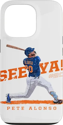 Vista 10 de Funda para iPhone 16 See Ya! Pete Alonso New York MLBPA