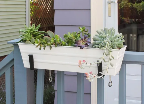 Vista 4 de Soporte de caja de flores con abrazadera de 6