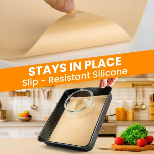 Vista 5 de Rollo de silicona para hornear – La mejor alfombrilla de silicona alemana para hornear – Alfombrilla de silicona antiadherente para repostería