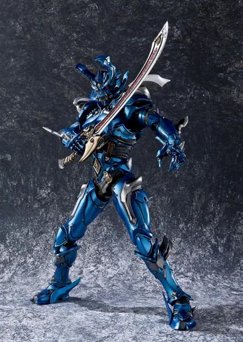 Vista 3 de Bandai Tamashii Nations Thunder Knight Baron "Garo Makaisenki" Makai Kado Figura de acción