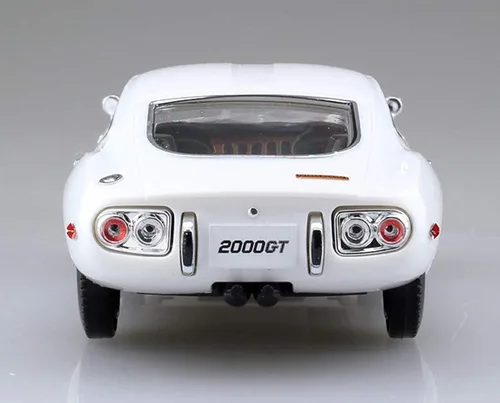 Vista 6 de Aoshima 1/32 The Snap Kit No.05A 2000GT (Pegasus White) - Kit de construcción de modelos de plástico # 5627