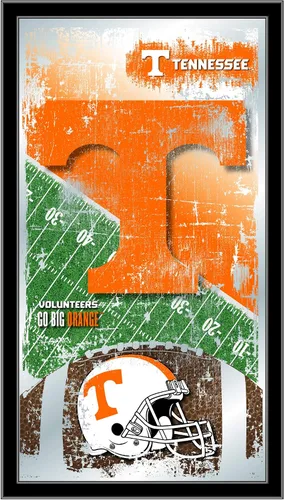 Vista 41 de Espejo de fútbol Appalachian State de 15" x 26" por Holland Bar Stool Company Appalachian State University