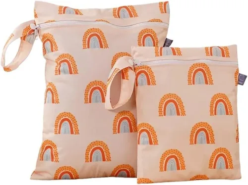 Vista 15 de Bolsas húmedas de 2 tamaños, bolsa de almacenamiento impermeable para Playa