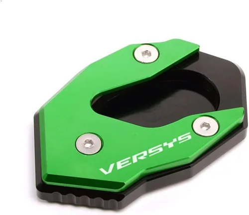 Vista 4 de Para Kawasaki para VERSYS 300 para VERSYS X300 para VERSYS X250 Soporte lateral Placa de soporte Accesorios de ajuste de pie con placa de soporte