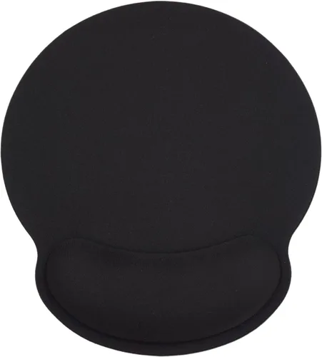 Vista 12 de Alfombrilla de mouse con soporte para reposamuñecas, alfombrilla ergonómica de espuma viscoelástica de 9 x 10 pulgadas, base de goma antideslizante