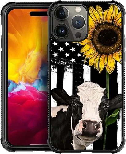Vista 965 de Funda compatible con iPhone 15, diseño de elefantes africanos, diseño increíble a prueba de golpes, antiarañazos, carcasa trasera de policarbonato