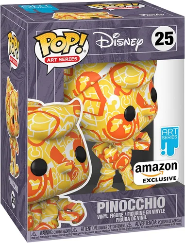 Vista 4 de Funko Pop! Artist Series: Disney Treasures from The Vault - Figuras de Mickey y Minnie Mouse (paquete de 2 unidades), exclusivas de Amazon