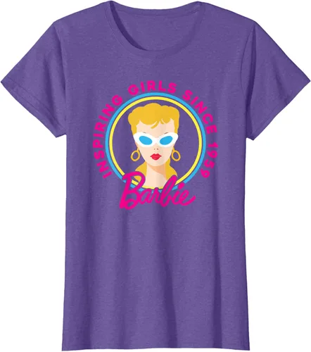 Vista 24 de Barbie - Camiseta inspiradora del 60 aniversario para niñas desde los 59 Negro