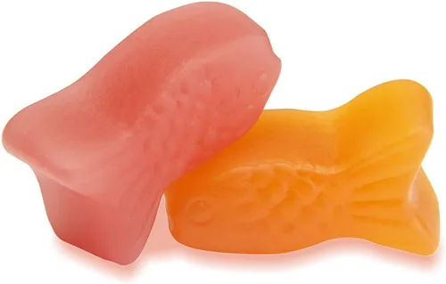 Vista 3 de Amazon Basics Aceite de pescado 303 mg, sabores de limón, naranja y fresa-plátano, 90 gomitas (2 por porción), ácidos grasos omega-3 EPA y DHA