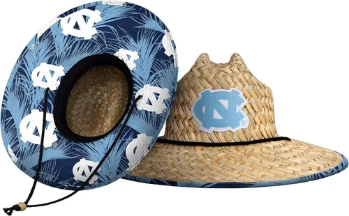 Vista 38 de FOCO - Sombrero de paja con logotipo de equipo universitario de NCAA y estampado floral para hombre