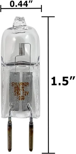 Vista 2 de Sylvania 58672-35T4Q/CL/AX 12V Bi Pin Base Bombilla halógena de un solo extremo