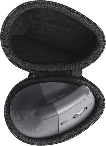 Vista 3 de Aenllosi Estuche de transporte rígido de repuesto para ratón ergonómico vertical Logitech Lift (negro)