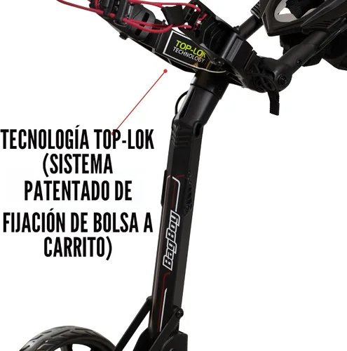 Vista 5 de Bag Boy Nitron Golf Push Cart (Prior Generation)