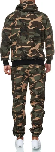 Vista 4 de HHGKED Trajes deportivos para hombre, conjuntos de 2 piezas, trajes deportivos para correr, trajes casuales para hombre
