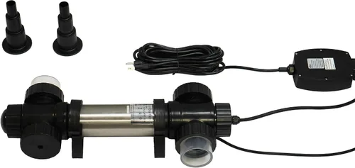Vista 9 de HALF OFF PONDS and Water Gardens Shock Wave Clarificador en línea de 9 vatios para estanques y características de agua Durable 9W pond UV light