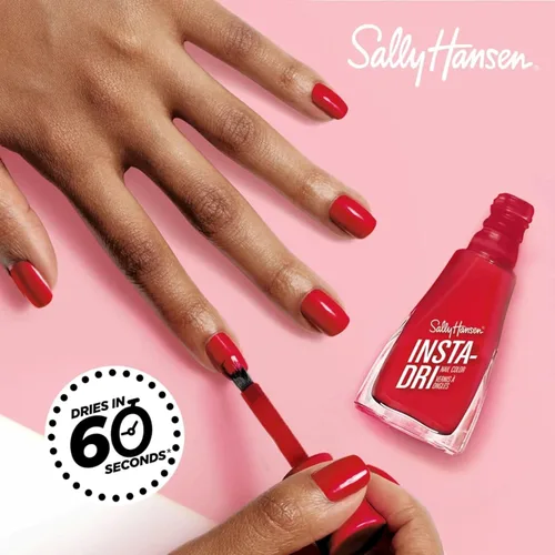 Vista 5 de Sally Hansen Insta-Dri Esmalte de uñas de Halloween Secado rápido, larga duración, brillo sin rayas Opaco, brillante 729 Eerie-sistible