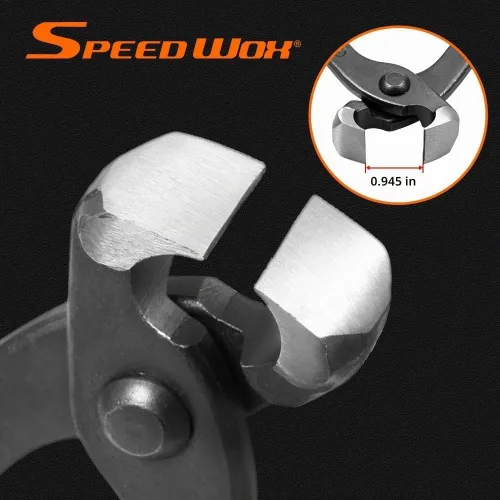 Vista 2 de SPEEDWOX - Pinza para manguera de oreja de 10 pulgadas, mordaza estándar Cinch Clamp Removal Tool, Ear Clamp Pincers, Crimping Tool Crimper Tool