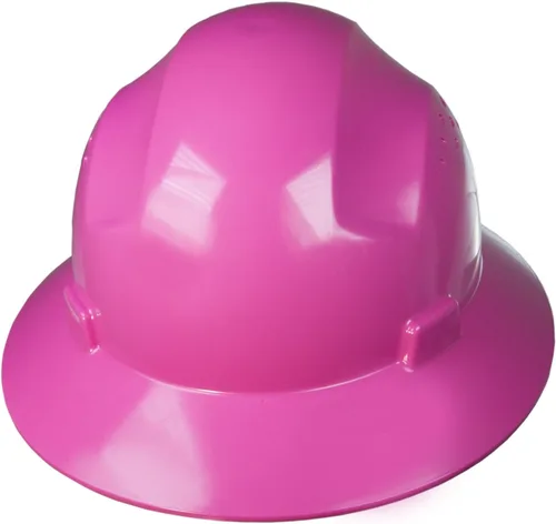 Vista 12 de EPP Por JORESTECH - Casco de Seguridad de Ala Completa Estilo HDPE con Suspensión de Trinquete Ajustable Para Trabajo, Hogar, y Protección General