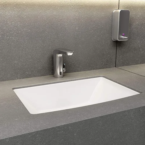 Vista 8 de American Standard 7755205.002 NextGen Selectronic Base de grifo integrada Modelo ADM LimiTemp Apagado de seguridad con flujo laminar de 1.5 GPM