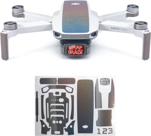 Vista 15 de Wrapgrade Skin compatible con DJI Mavic Mini Color decorativo Verde militar