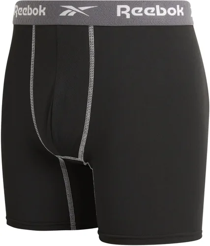 Vista 4 de Reebok Ropa interior para hombre - Calzoncillos bóxer de rendimiento sostenible (paquete de 3)
