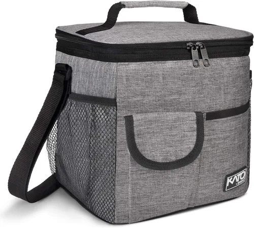 Vista 25 de Tirrinia Bolsa de Almuerzo Aislada para Mujeres y Hombres, Contenedores de Caja de Almuerzo a Prueba de Fugas para Adultos, Trabajo, Escuela
