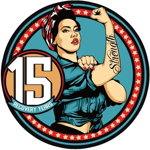 Vista 26 de Sobriety Coin – Rosie Strength Tattoo Recovery AA Chip, medallón de alta resistencia, regalo perfecto para cualquier persona en recuperación