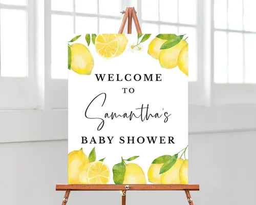 Vista 10 de Letrero de bienvenida de baby shower, cartel de bienvenida de baby shower, cartel de bienvenida de safari para baby shower, cartel de bienvenida