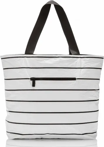 Vista 9 de ALOHA Collection Bolsa de playa plegable a prueba de salpicaduras con cremallera superior. Bolsa de mano lavable para piscina, playa y viajes