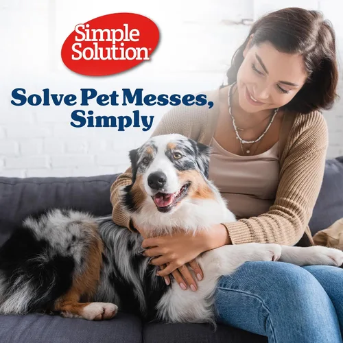Vista 8 de Simple Solution Pañales Desechables Envolventes para Perros Machos, True Fit, Absorbentes, A Prueba de Fugas con Indicador de Humedad, Pañal
