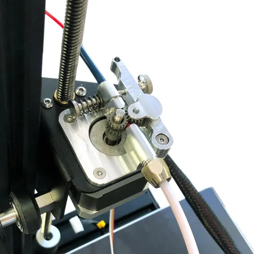 Vista 2 de Microswiss Bowden - Extrusora de doble engranaje compatible con Creality Ender, CR10, CR-10 Pro, CR-10S, CR6-SE, Tornado