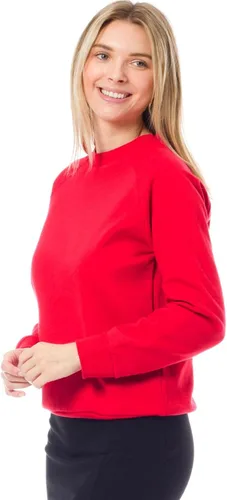 Vista 35 de Design by Olivia Sudadera básica suave y cómoda de cuello redondo para mujer, ropa de otoño