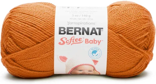 Vista 18 de Bernat Softee Baby Cotton Aqua Mist - Ovillo de lana para bebé, paquete de 3 unidades de 4.25 onzas, mezcla, 3 DK (ligero), 254 yardas