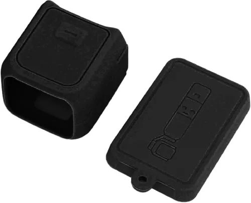 Vista 9 de Accesorios para cámara de acción, funda protectora a prueba de golpes, funda de silicona para bolsillo 3 con placa de cubierta de pantalla, fácil