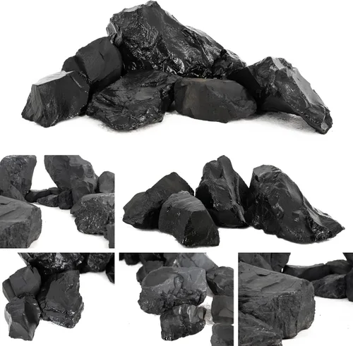 Vista 8 de Aquarium Rock - Piedras de pecera de 10 libras para acuario Aquascape, 3-7