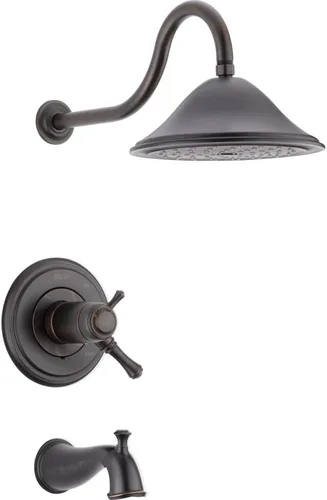 Vista 4 de Delta Faucet - T17T497-CZ, de 20.69 x 9.38 x 20.69 pulgadas, bronce champán