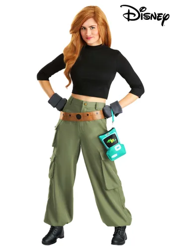 Vista 13 de Disfraz Deluxe de Kim Possible para Mujer de Disney Multicolor