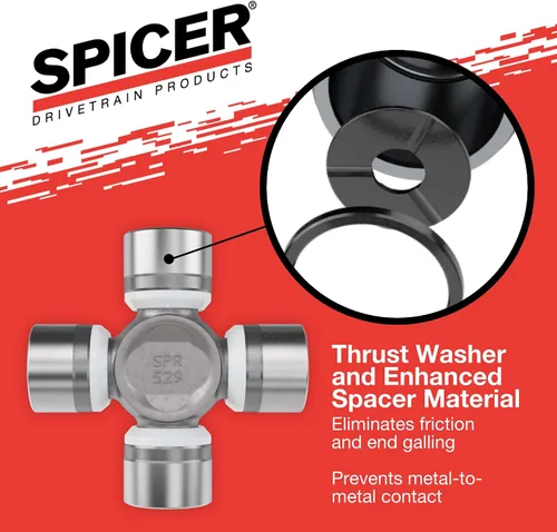 Vista 8 de Spicer Kit de juntas en U 5-3202X (ISR)