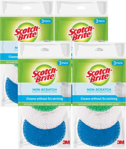 Vista 7 de Scotch-Brite Dobie Scrubber ideal para utensilios de cocina antiadherentes