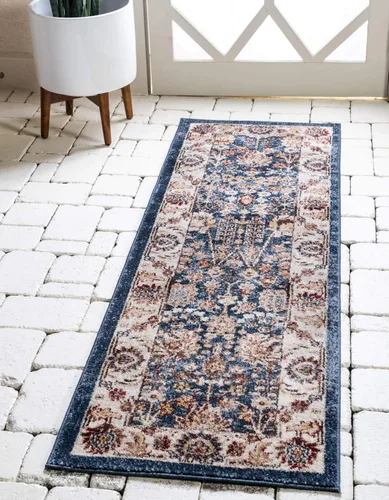 Vista 10 de Unique Loom Utopia Collection - Alfombra tradicional clásica de inspiración vintage con tonos cálidos