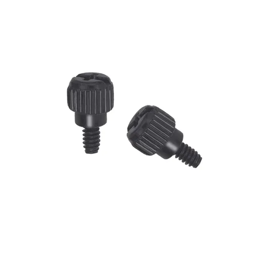 Vista 3 de 10 tornillos de pulgar para caja de computadora (6-32 roscas), tornillos de fijación para caja de computadora de PC, para cubierta/fuente