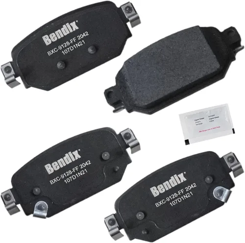 Vista 16 de Bendix Priority1 CFC154 - Juego de pastillas de freno de disco para Avanti II, Century, LeSabre, Regal, Riviera, chasis comercial, DeVille