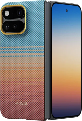 Vista 9 de pitaka Funda Ultra Slim para Pixel 11 Pro XL con sensación sin funda, color Negro Gris (Sarga)