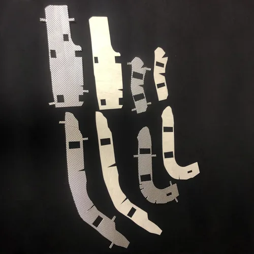 Vista 4 de Design Engineering Kit de revestimiento de escudo térmico compatible con Triumph Scrambler