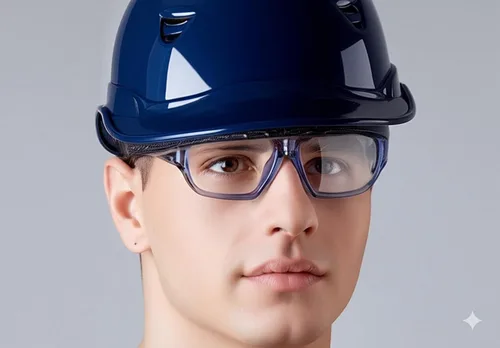 Vista 8 de TITANIUM Matte Blue - Gafas de seguridad protectoras para hombres y mujeres
